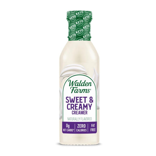 WALDEN FARMS: Calorie Free Sweet Cream Coffee Creamer, 12 oz