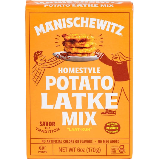 MANISCHEWITZ:  Homestyle Potato Latke Mix, 6 oz