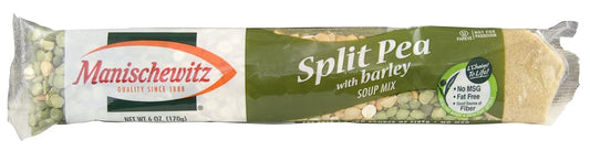 MANISCHEWITZ: Split Pea & Barley Cello Soup Mix, 6 oz