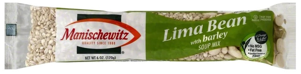 MANISCHEWITZ: Lima Bean & Barley Cello Soup Mix, 6 oz