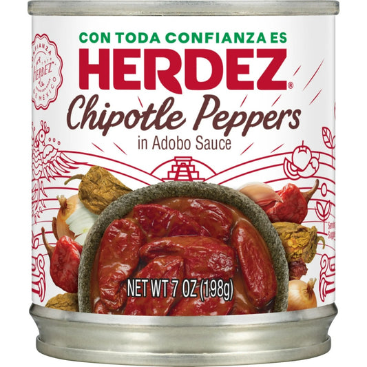 HERDEZ: Chipotle Peppers in Adobo Sauce, 7 oz