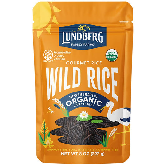 LUNDBERG: Organic Wild Rice, 8 oz