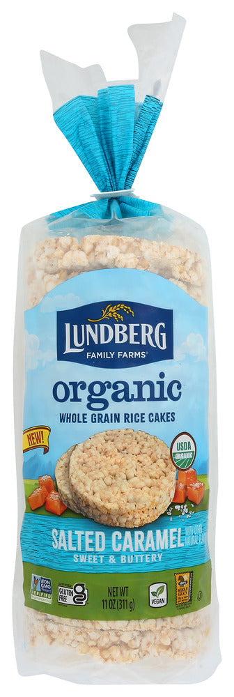 LUNDBERG: Org Rice Cakes Sltd Crml, 11 oz