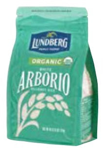 LUNDBERG: Organic White Arborio Rice, 4 lb
