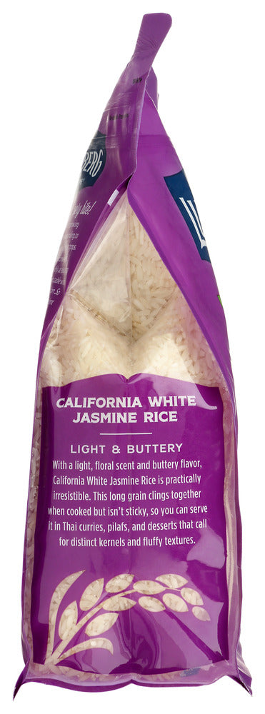 LUNDBERG: Organic Jasmine White Rice, 4 lb