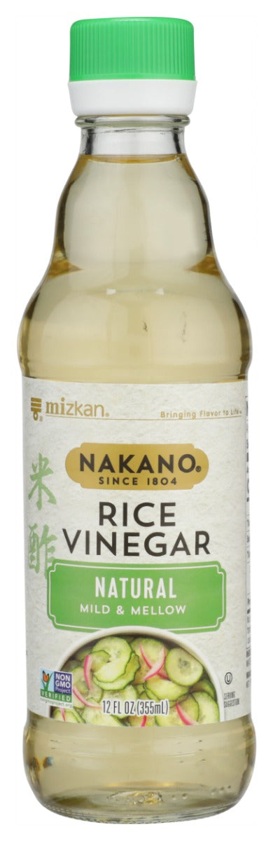 NAKANO: Natural Rice Vinegar, 12 oz