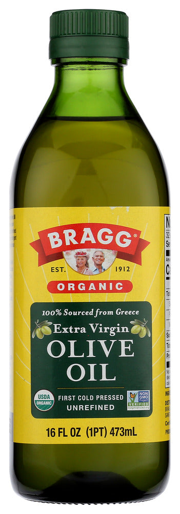 BRAGG: Organic Extra Virgin Olive Oil, 16 oz