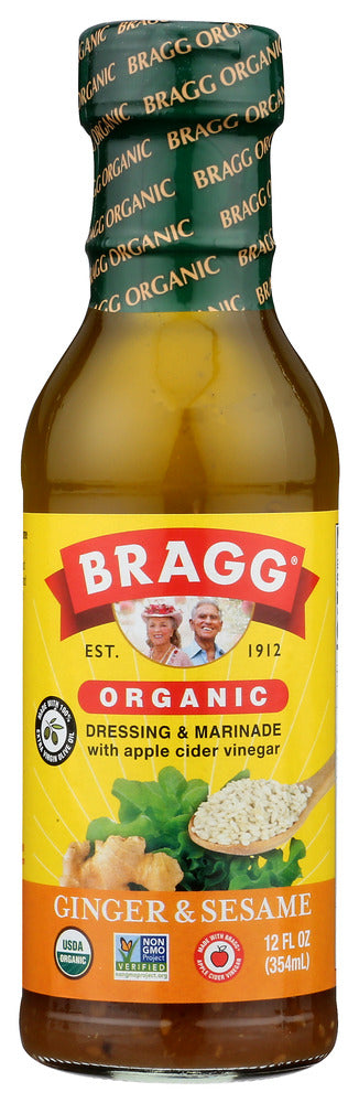 BRAGG: Salad Dressing Ginger and Sesame, 12 oz