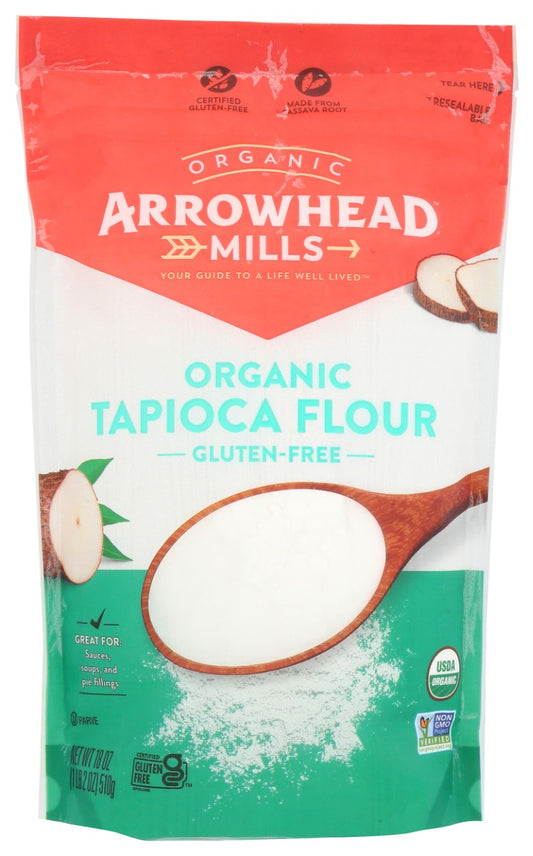 ARROWHEAD MILLS: Organic Tapioca Flour, 18 oz