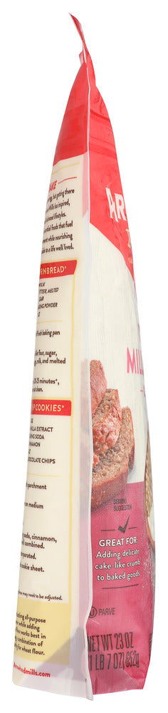 ARROWHEAD MILLS: Organic Gluten Free Millet Flour, 23 oz