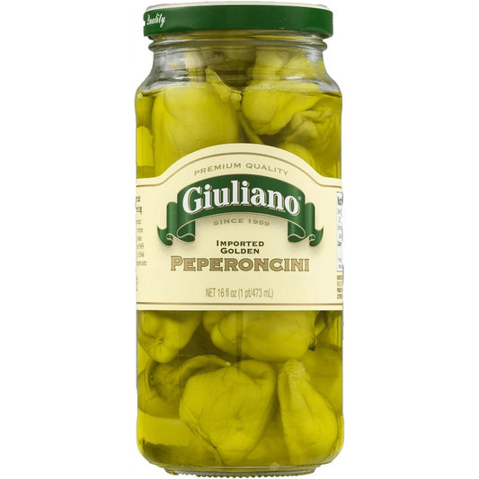 GIULIANO: Imported Peperoncini, 16 oz