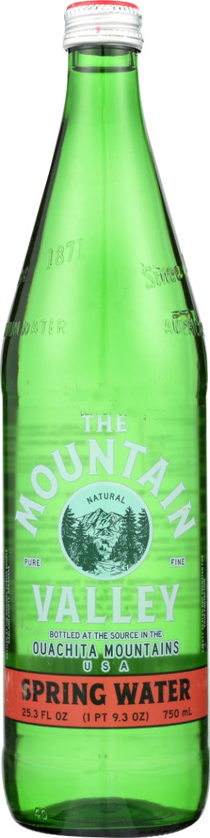 MOUNTAIN VALLEY: Water Spring Glass, 750 ml