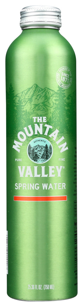 MOUNTAIN VALLEY: Water Spring In Aluminum, 25.36 fo
