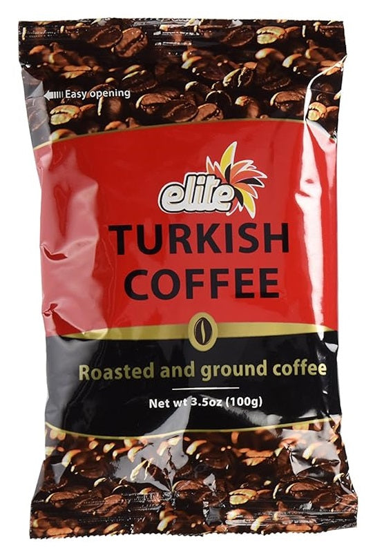 ELITE: Ground Roasted Turkish Coffee, 3.5 oz