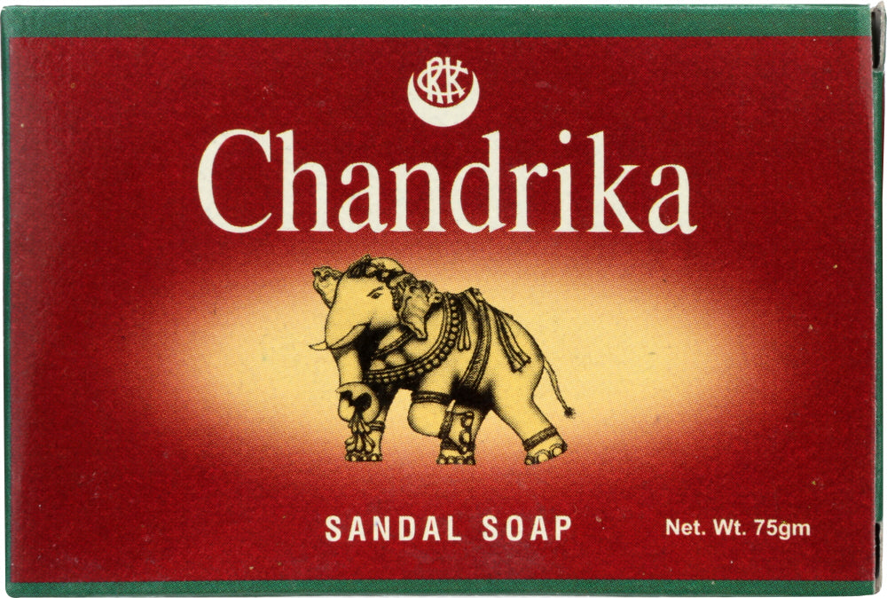 CHANDRIKA:  Chandrika Sandal Soap, 75 gm