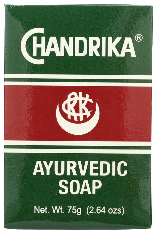 CHANDRIKA: Ayurvedic Soap Bar, 2.64 oz