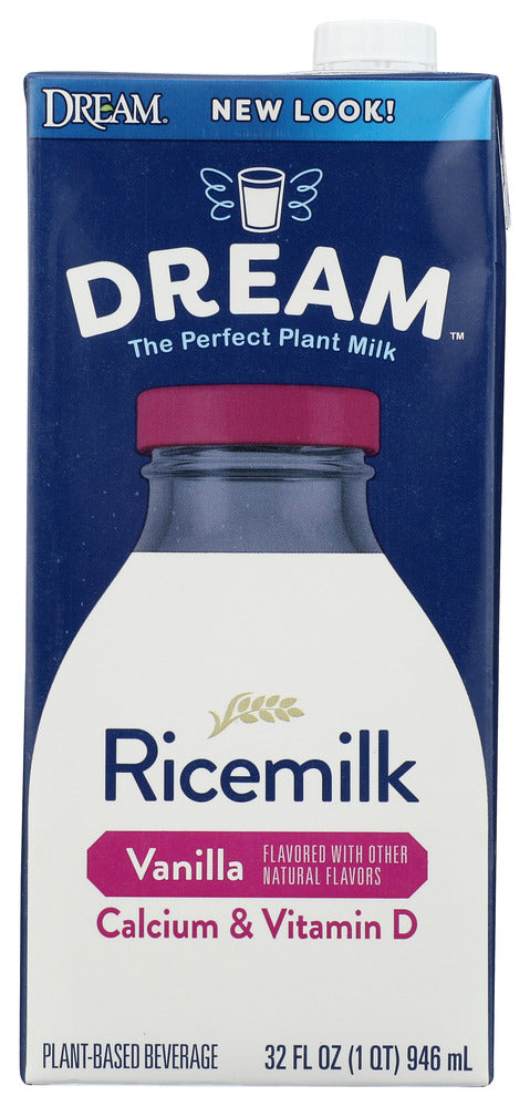 DREAM: Rice Dream Enriched Vanilla Rice Drink, 32 fo