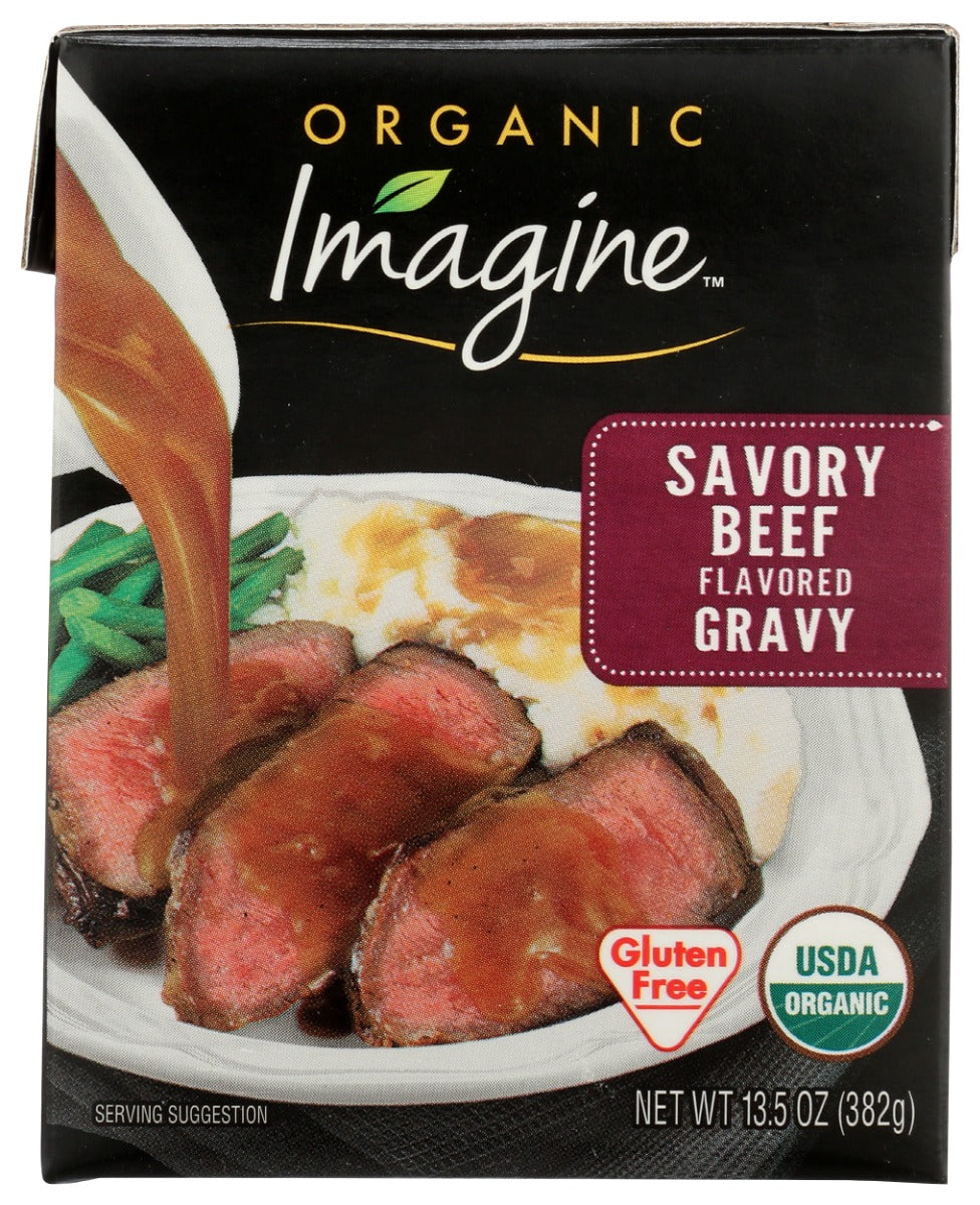 IMAGINE: Organic Savory Beef Flavored Gravy, 13.5 fl oz