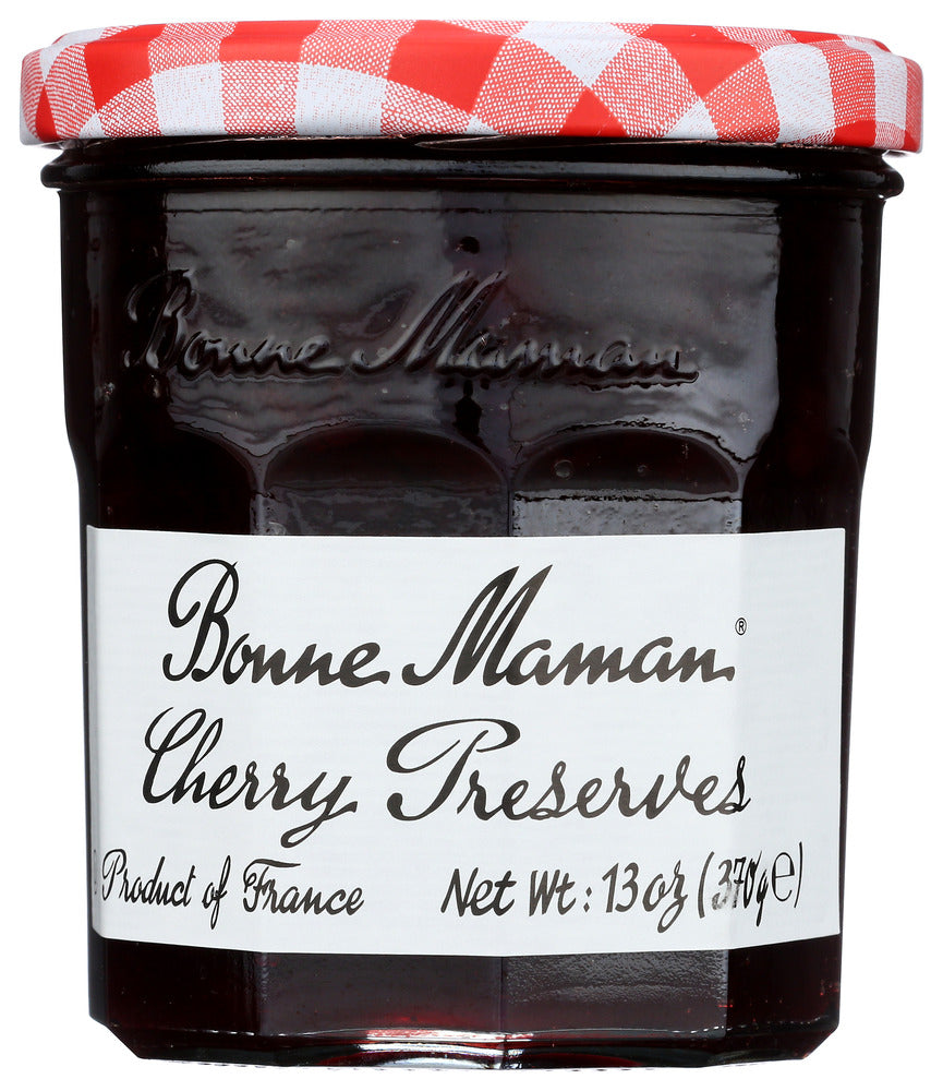 BONNE MAMAN: Cherry Preserves, 13 oz