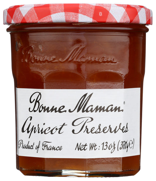 BONNE MAMAN: Apricot Preserves, 13 oz