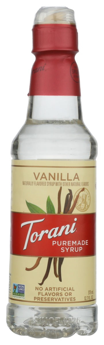 TORANI: Puremade Vanilla Syrup, 375 ml