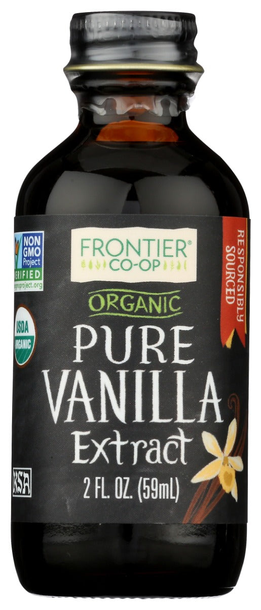 FRONTIER HERB: Vanilla Extract, 2 oz