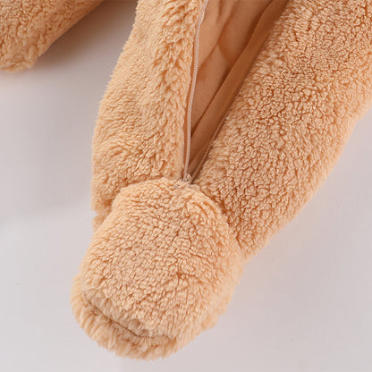 Thick Cotton Baby Winter Jumpsuit for Newborns