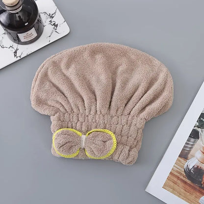 Microfiber Quick-Dry Hair Turban for Women (1pc)