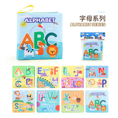 3D Fabric Baby Book - Early Education Toy with Animals