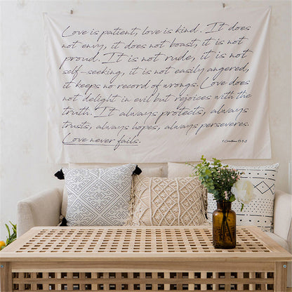 Abstract Couple Minimalist Line Tapestry for Decor
