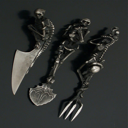 Funny Halloween Knife, Fork, and Spoon Set for Fashion