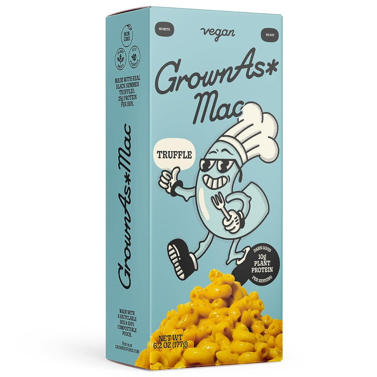 GROWNAS FOODS: Mac&Cheese Grownas Trfle, 6.2 OZ
