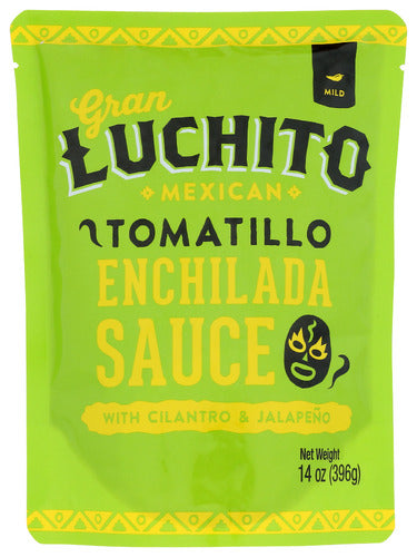 GRAN LUCHITO: Sauce Enchilada Grn Mex, 14 oz