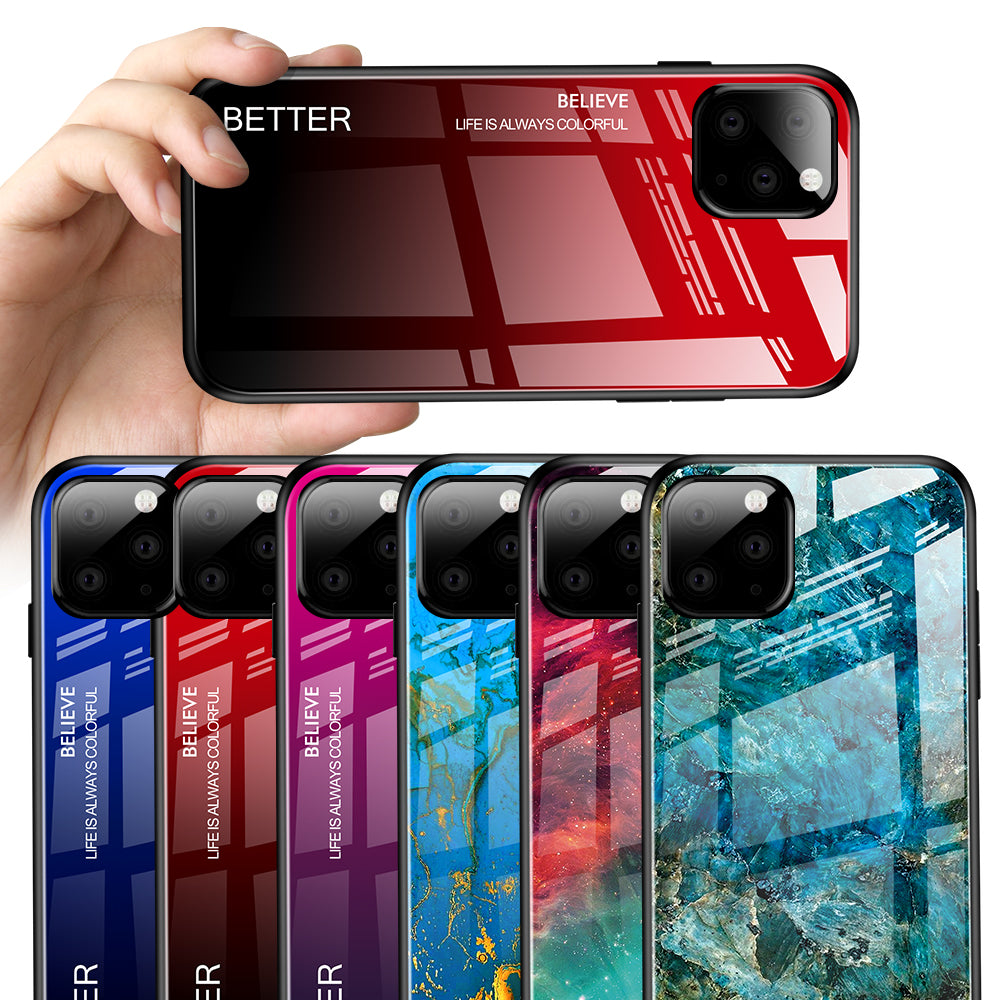 Gradient Glass Phone Case for iPhone 11 and XS Max