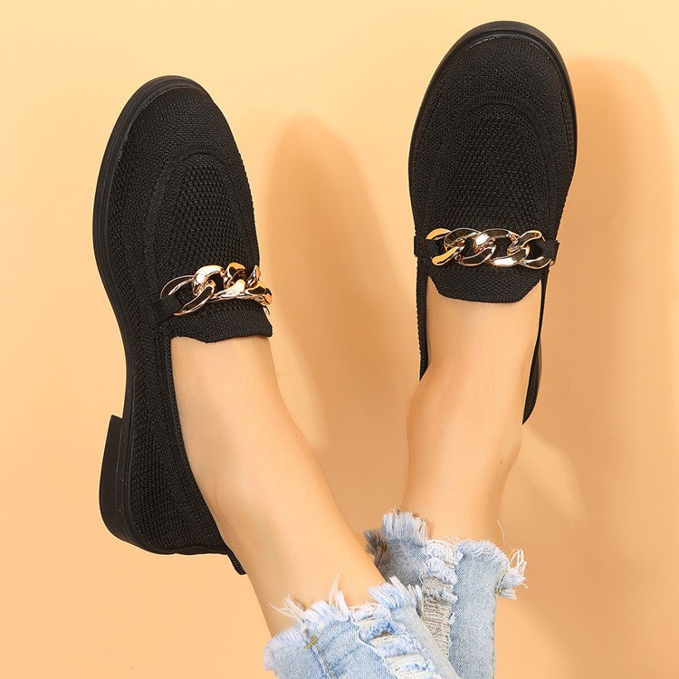 2023 Women's Plus Size Slip-On Knit Comfort Shoes