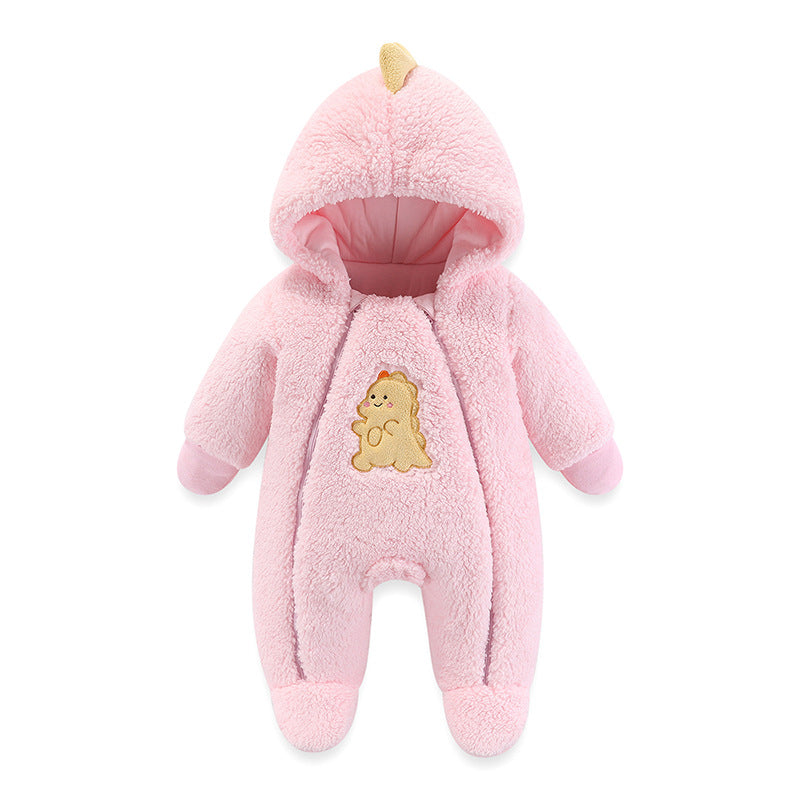 Thick Cotton Baby Winter Jumpsuit for Newborns