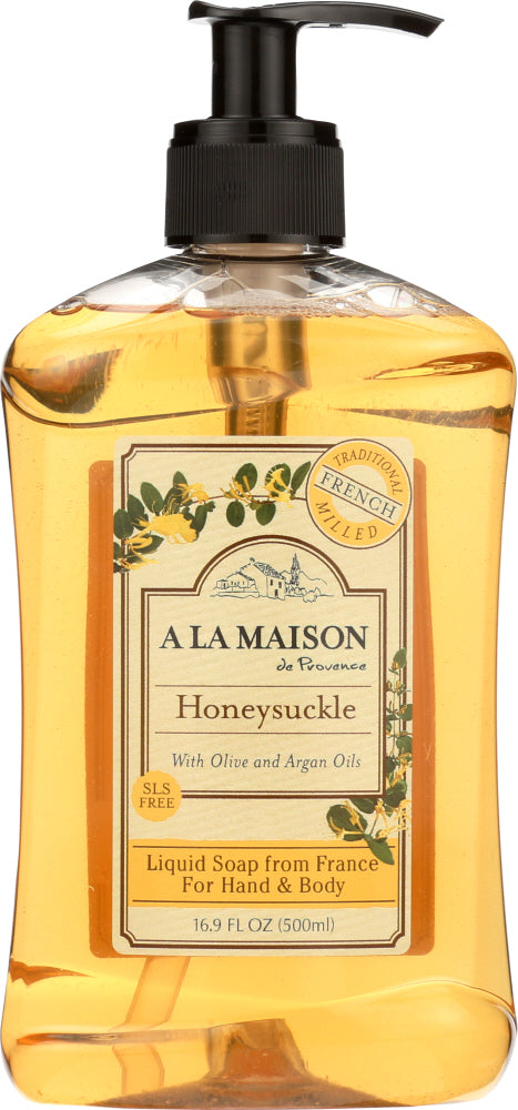 A LA MAISON: Honeysuckle Liquid Soap, 16.9 oz