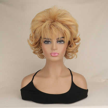 High-Quality Synthetic Short Curly Wig for Everyday Use