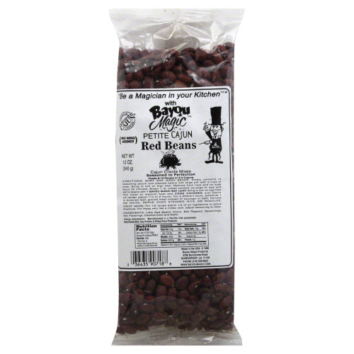 BAYOU MAGIC: Bean Cajun Petit Red Hot, 12 oz