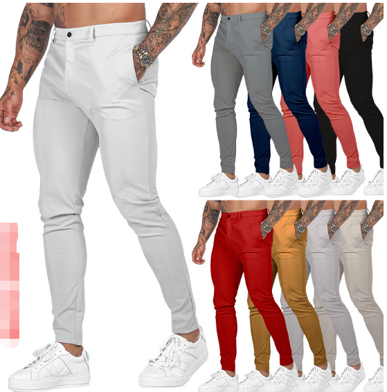 Spring Men's Outdoor Slim Fit Work Trousers
