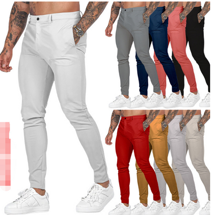 Spring Men's Outdoor Slim Fit Work Trousers