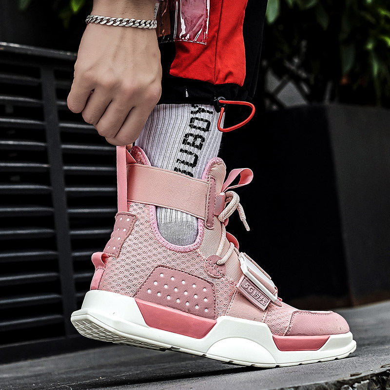 Trendy High-Top Hoverboard Shoes for Boys and Couples