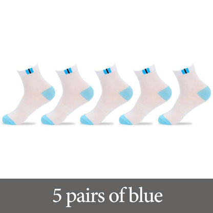 Durable Cotton Sports Deodorant Spring Socks