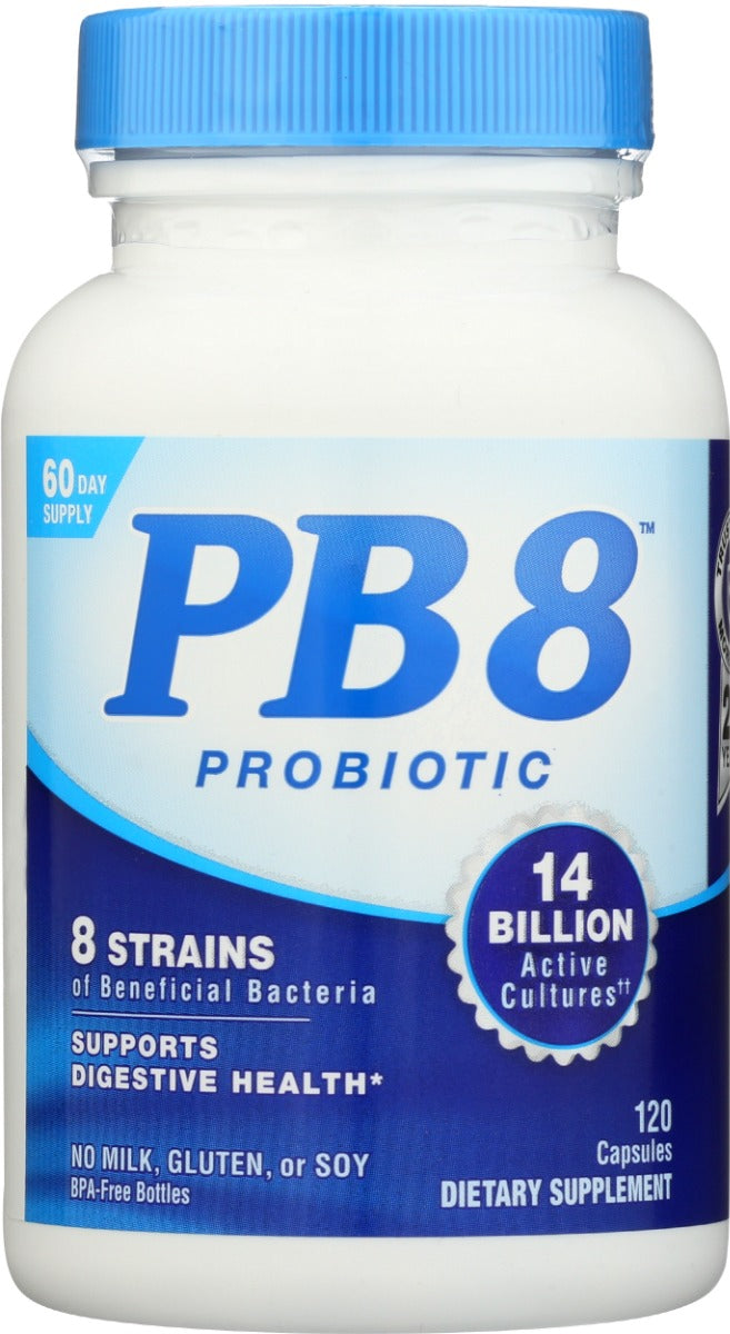 NUTRITION NOW: PB8 Original Formula Probiotic Acidophilus, 120 cp