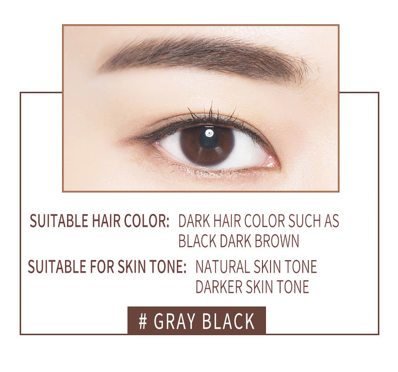 Waterproof Eyebrow Gel and Stamp for Perfect Brows