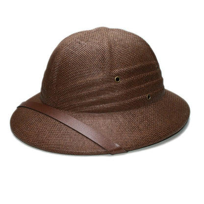 British Explorer Straw Pith Sun Hat