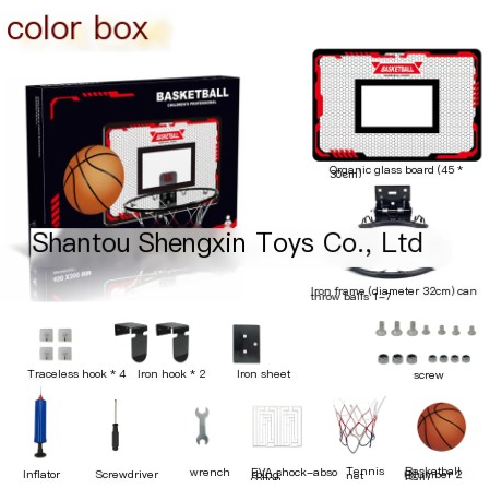 Indoor Outdoor Kids Basketball Hoop for Sports Play