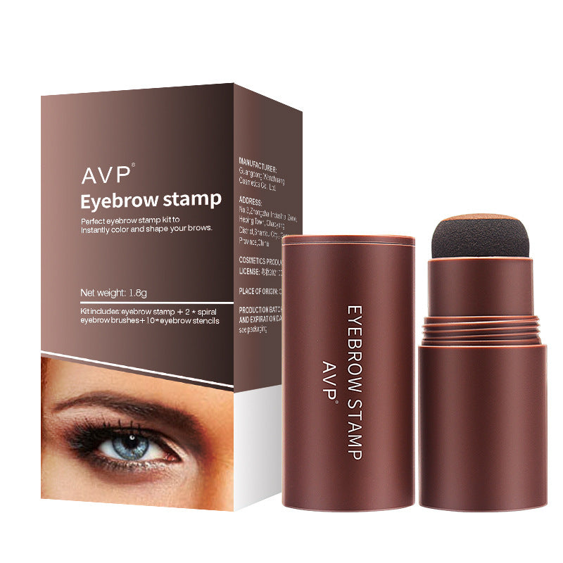 Waterproof Eyebrow Gel and Stamp for Perfect Brows