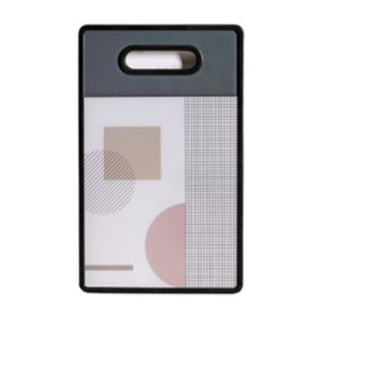 Nordic Style Geometric Color Block Eco-Friendly Cutting Board