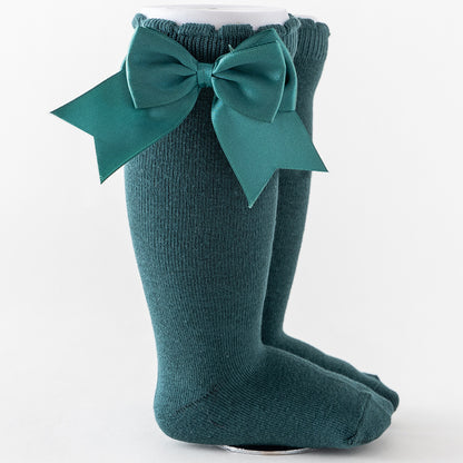 12 Color Spring Autumn Princess Knee-High Baby Socks